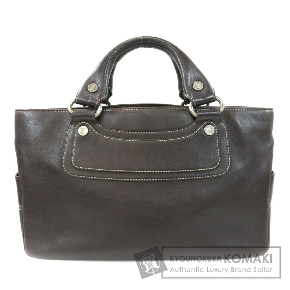 Celine Boogie Bag Leather Handbag